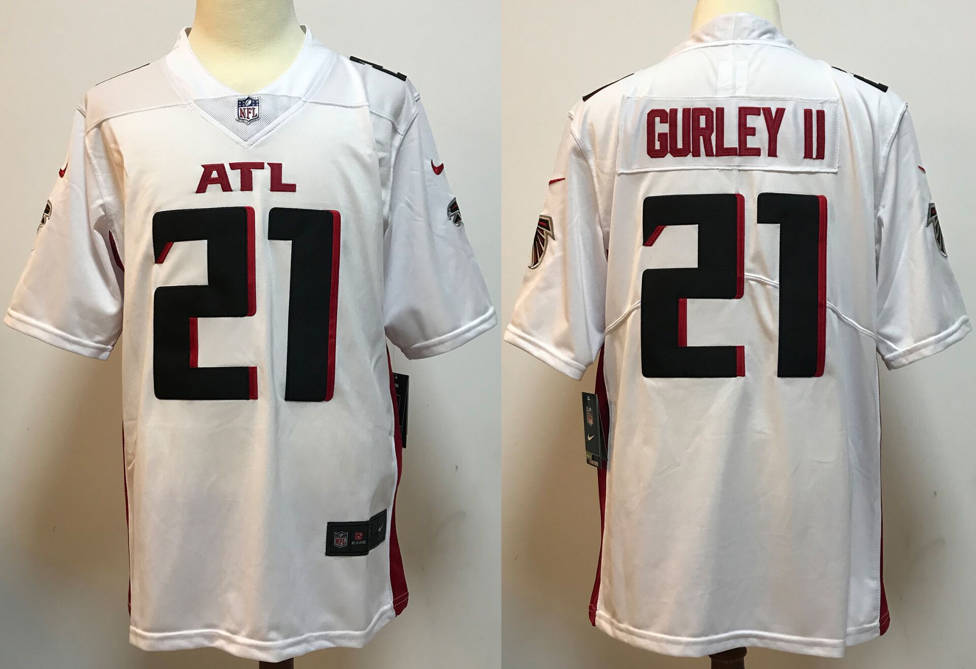 Men Atlanta Falcons 21 Gurley ii White New Nike Limited Vapor Untouchable NFL Jerseys